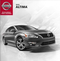 2015 Nissan ALTIMA sales brochure catalog US 15 2.5 3.5 S SV SL - £4.68 GBP