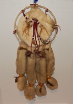 Souvenir white brown Dream Catcher Fur beads - €21,15 EUR