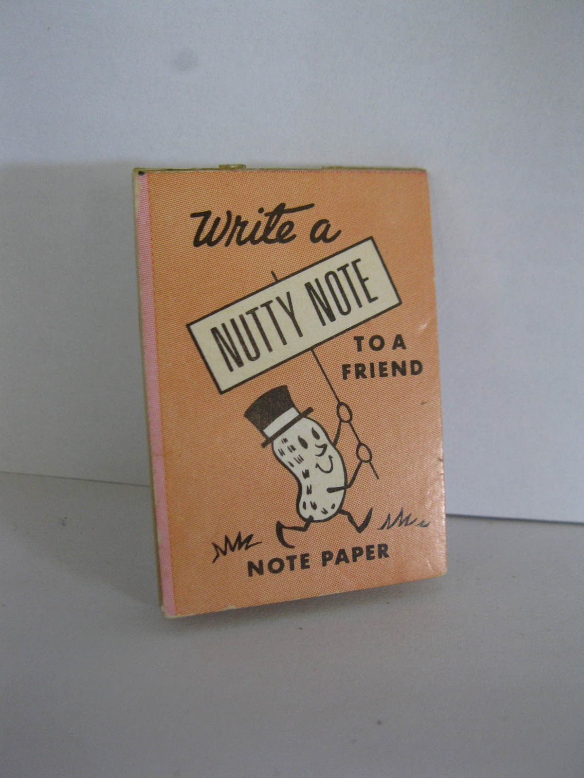 (MX-6) vintage Cracker Jack Prize - mini Nutty Notepad - unused - $7.00
