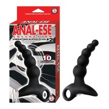 Anal-Ese Collection Vibrating Alpha Plug #2 - Black - $53.94