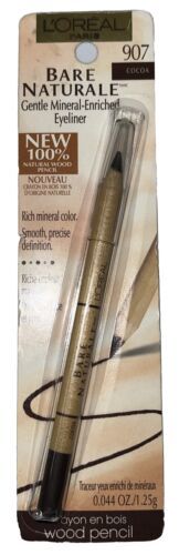 Primary image for L'OREAL Bare Naturale Gentle Mineral-Enriched Eyeliner #907 Cocoa (New/Sealed)