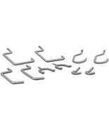 Crawford OR10 Vinyl Coated Storage Hook Assortment, 10-Piece - $473.21 MXN