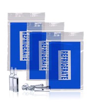1000 Ziplock Refrigerate Print Reclosable Bag Zip Lock 9 x 12 - £135.40 GBP