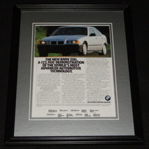 1992 BMW 318i 11x14 Framed ORIGINAL Vintage Advertisement  - $34.64