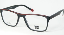 Whynot By Koberg + Tente Kt 3985 4034 Brushed Black /RED Eyeglasses 54-18-140mm - $49.50