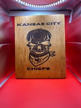 Kansas City Chief&#39;s Skull wall decor  - $30.00
