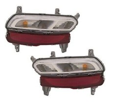 Fit Kia Sportage 2020-2021 Back Up Reverse Bumper Light Lamp Turn Signal Pair - £158.26 GBP