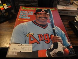 Vintage March 15, 1982, Reggie Jackson California Angels Sports Illustrated - £8.64 GBP