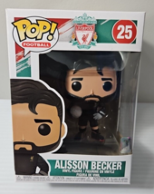 Liverpool FC Alisson Becker #25 Funko Pop Vinyl Figure New - $24.10