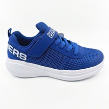 Skechers Go Run Fast Blue Kids Size 1 Sneakers - £31.93 GBP