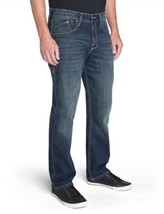 ROCK &amp; REPUBLIC Straight Fit JEANS Size: 30 x 30 New SHIP FREE Blue Wash - £76.98 GBP