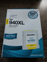 OfficeMax Yellow, High Yield, Ink Cartridge Replacement, HP 940XL, Print... - $18.69