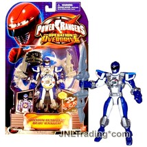 Yr 2007 Power Rangers Operation Overdrive 6&quot; Figure Mission Response Blue Ranger - £27.96 GBP