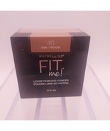 Maybelline Fit Me! Loose Finishing Powder 40 DARK Sealed  - $9.89