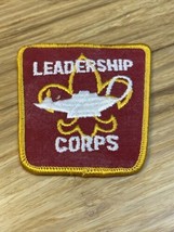 Vintage Boy Scouts Leadership Corps Patch BSA KG JD - $11.88