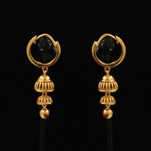 BIS 916 Print Unseen Gold 3.3cm Eardrop Earring Daughter Easter Sunday Jewelry - £609.99 GBP