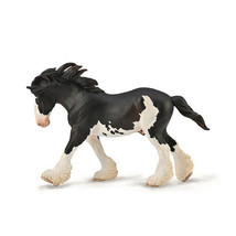 CollectA Clydesdale Stallion Figure (XL) - BK Sabino - £20.99 GBP