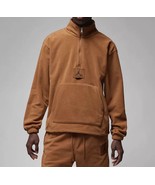 NWT men's medium nike Jordan Essentials Winterized Fleece Half-Zip FD7863-281 - $66.49