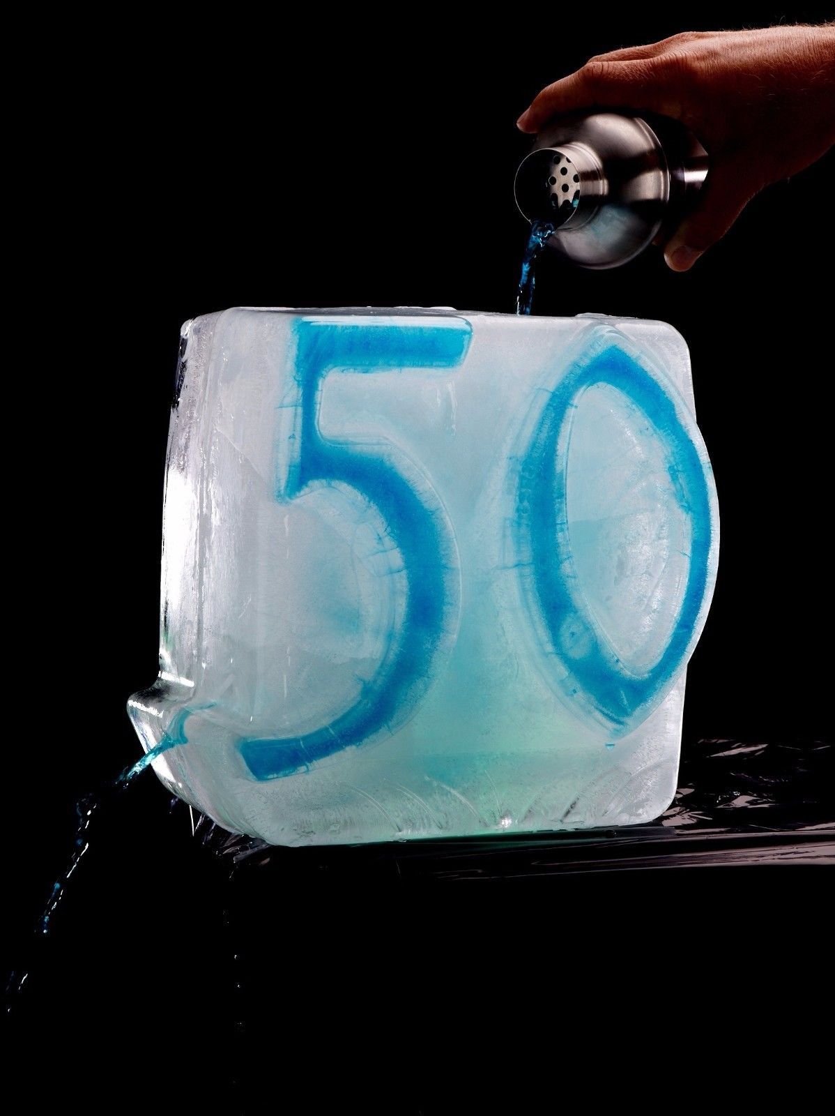 Fabulous 50 Ice Mold Luge - $24.74