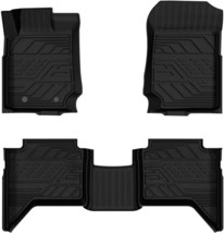 SUPER LINER Floor Mats Compatible with Ford Ranger 2019-2023 Supercrew - $57.00