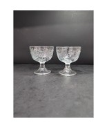 Princess House Crystal Fantasia Dessert Bowl, Footed Sherbet Cup Set, Se... - $21.72 CAD