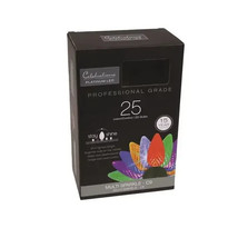 Christmas String Lights LED C9 25&#39; ft Multicolor 25-ct, Celebrations C92... - $327.26 MXN