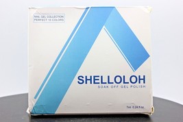 Shelloloh Soak Off Gel Polish UV Nail Gel Collection Perfect 10 Colors - £10.07 GBP