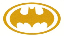 REFLECTIVE Batman highly yellow fire helmet die cut decal RTIC window sticker - £2.76 GBP