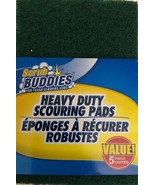1-5 Pack  Scrub Buddies Heavy Duty Scouring Pads-RARE COLLECTIBLE-SHIP N... - $4.83