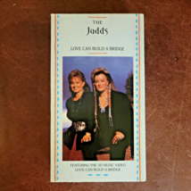 Judds, The Love Can Build a Bridge VHS 1990 Featuring 3D Music Video - £3.18 GBP