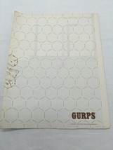 1987 Gurps Battle Map Steve Jackson Games Double Sided Forest Dungeon - $11.14