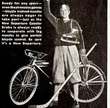 1931 New Departure Coaster Brake Bicycle Advertisement Antique Ephemera  - $14.99