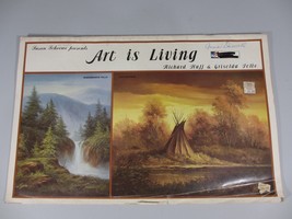 Art is Living Decorative Tole Painting Book Huff Tello Landscape Oil Sch... - $14.50