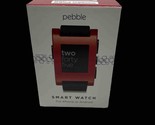 Pebble Classic Red Smart Watch 301RD - $27.86
