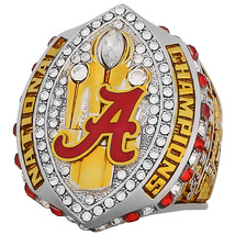 NCAA Alabama Crimson Tide 2020 National Championship Replica Ring with Case - $663.05 MXN