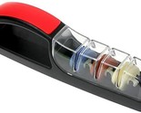 Minosharp No.550 Black Red 3 Global Ceramic Water Knife Sharpener JAPAN ... - £36.56 GBP