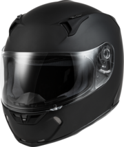 FLY RACING Revolt Solid Helmet, ECE, Matte Black, Large - £117.99 GBP
