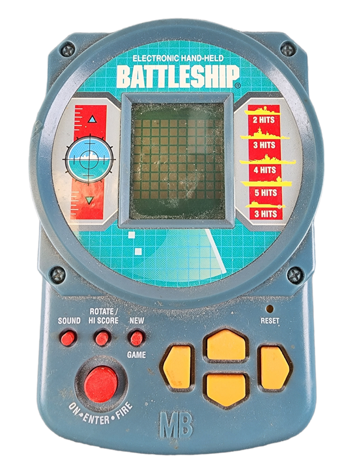 Milton Bradley Electronic Battleship Handheld Game MB VINTAGE 1995 - $4.82
