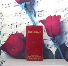 Dolce &amp; Gabbana Classic For Women 0.8 OZ. EDT Spray. Red Velvet Box - £78.62 GBP