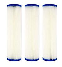 Pack of 3 Filter (WPC20-975) 9.75&quot;X2.75&quot; 20 Micron Pleated Sediment Filters - £23.45 GBP