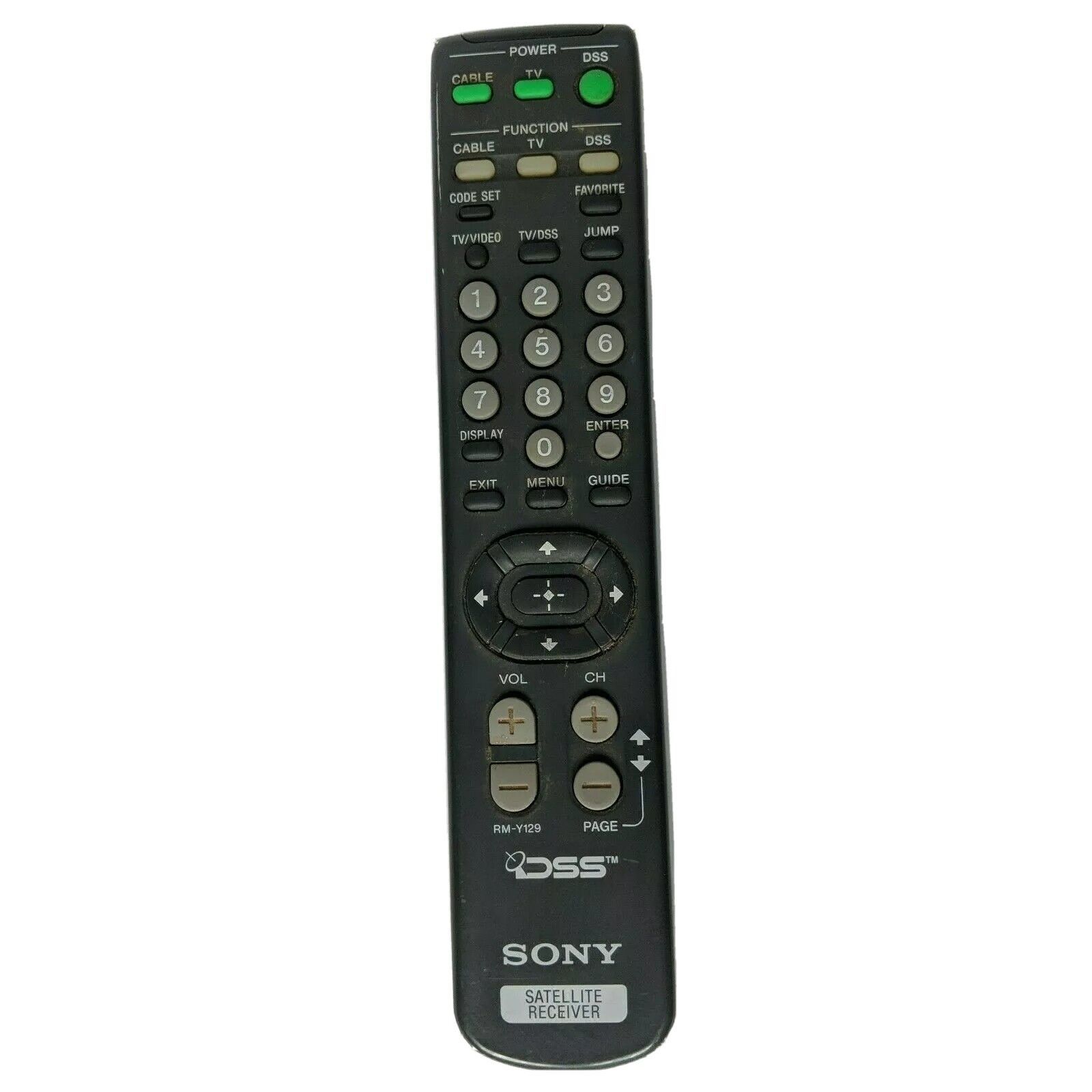 Genuine Sony RM-Y129 TV Remote Control Tested Works - $19.80