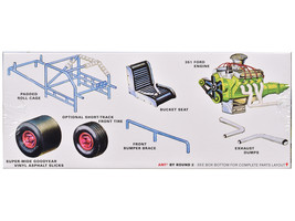 Skill 2 Model Kit 1969 Ford Falcon Modified Stocker 1/25 Scale Model by AMT - $54.19