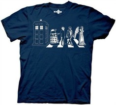 Doctor Who Tv Series Abbey Road Spoof Adult T-Shirt Size Small Only New Unworn - £11.62 GBP