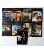 9 JAMES BOND 007 DVD Lot (8 SEALED, 1 USED) Moore Dalton Connery Lazenby - $21.25