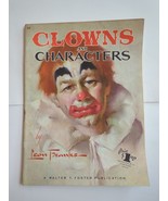 Vtg 1960 Clowns &amp; Characters Art Instructional How to Draw Book Leon Fra... - £9.68 GBP