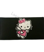 Hello Kitty Design Leather Checkbook Cover - $34.12 CAD