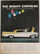 1957 Print Ad Chrysler Saratoga 2-Door Hardtop Most Glamorous Car - £10.11 GBP