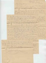 J G White Engineering 1912 Letter Camp Parr Shoals South Carolina C/O Sheriff  - £22.15 GBP
