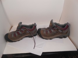 KEEN Utility ASTM F2413-11 Steel Toe Low Work Hiking Shoes Woman Sz 8 - £14.76 GBP