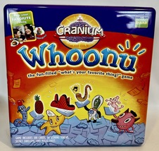 Cranium WHOONU 2005 Edition In Collector Tin Package - Favorite Things G... - $19.94